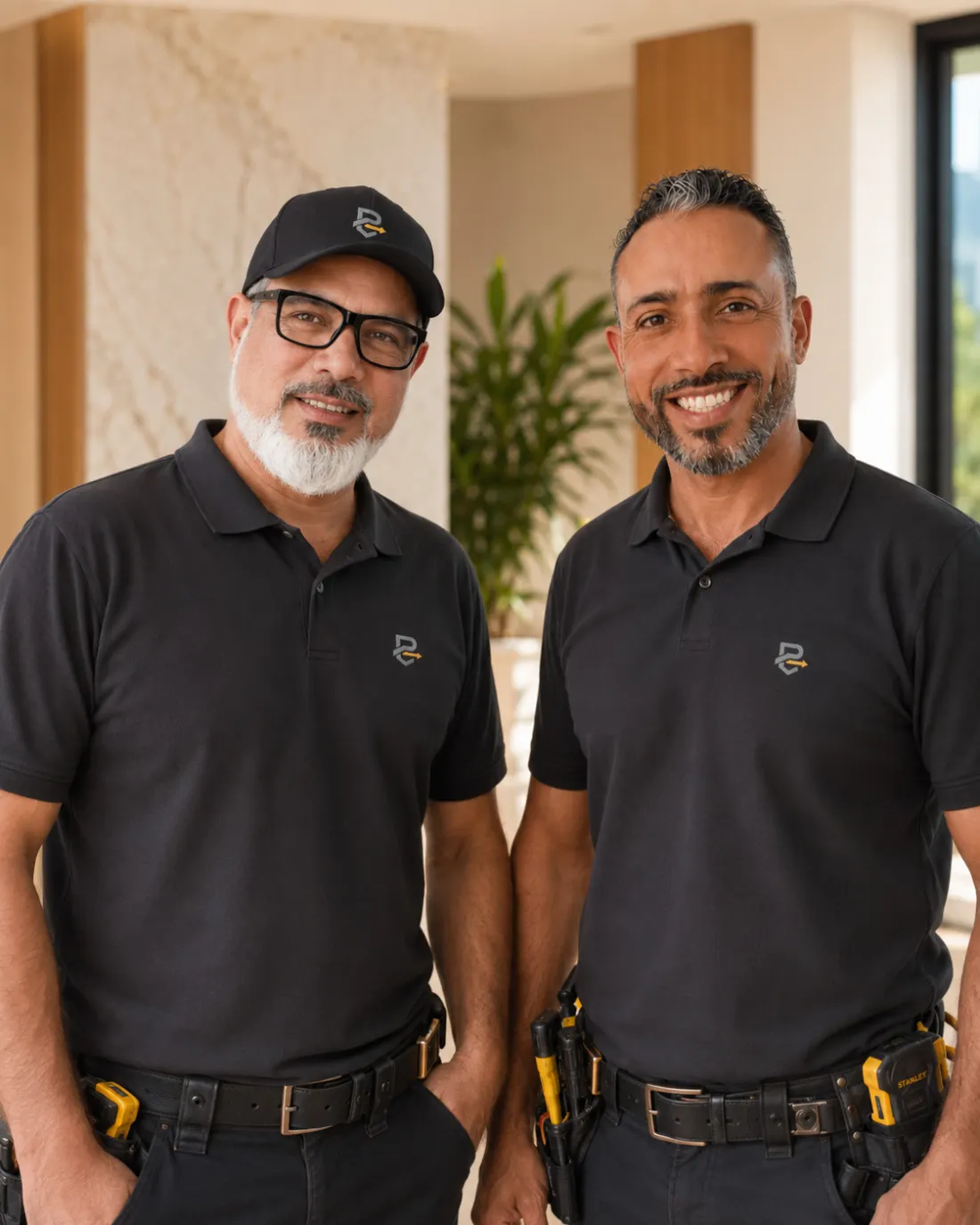 Lúcio e Ângelo, líderes da equipe da Pronto Reforma Maringá